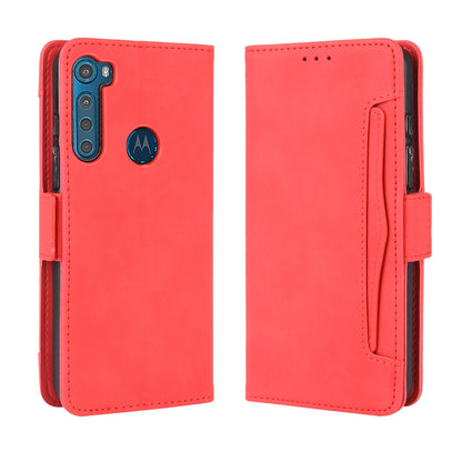 Wallet  Leather Stand Case for Motorola Moto One Fusion Plus