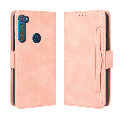 Wallet  Leather Stand Case for Motorola Moto One Fusion Plus