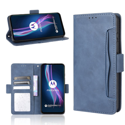 Wallet  Leather Stand Case for Motorola Moto One Fusion Plus