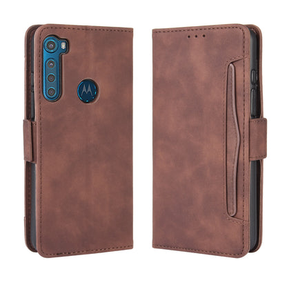 Wallet  Leather Stand Case for Motorola Moto One Fusion Plus