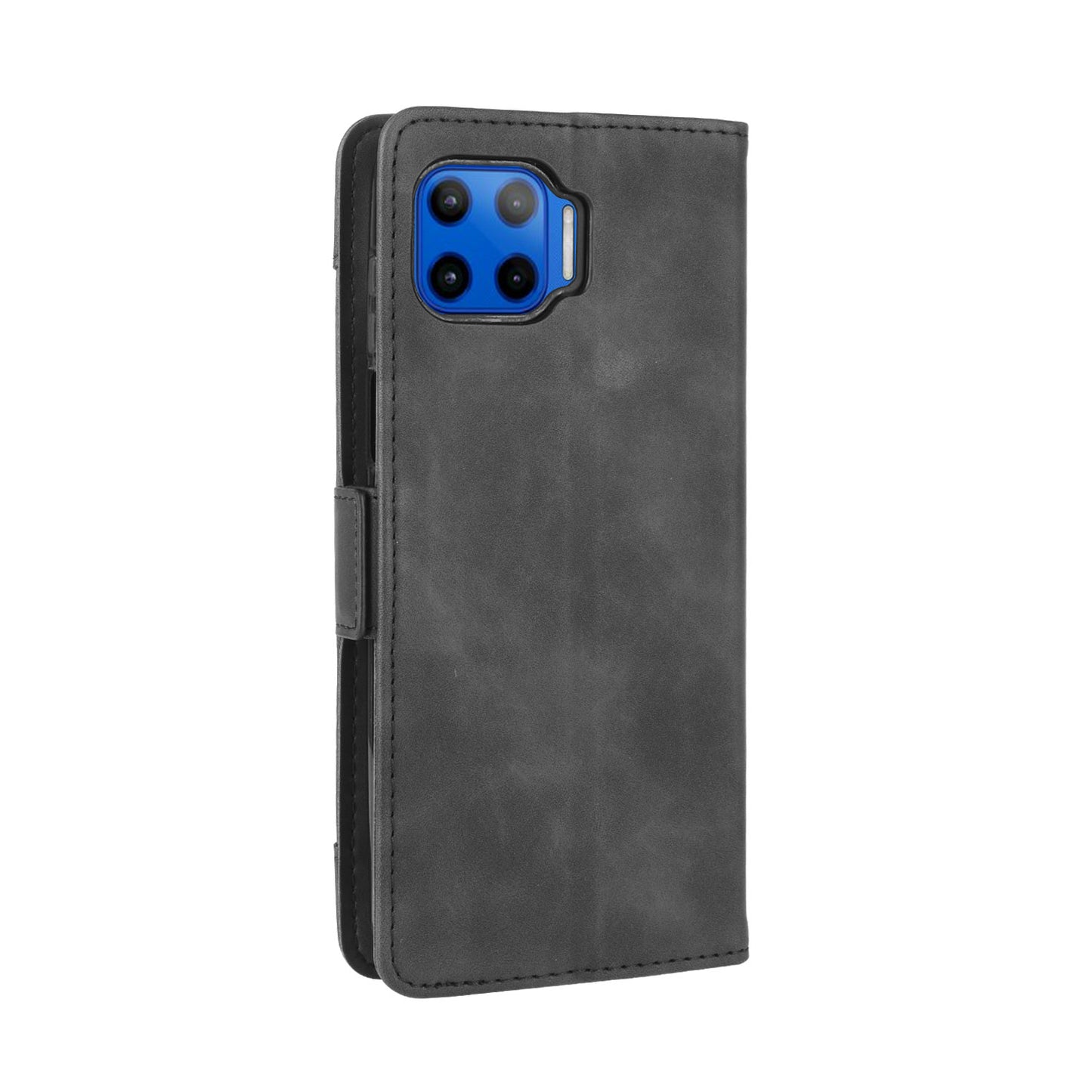 Wallet Stand Flip Leather Protective Case for Motorola Moto G 5G Plus