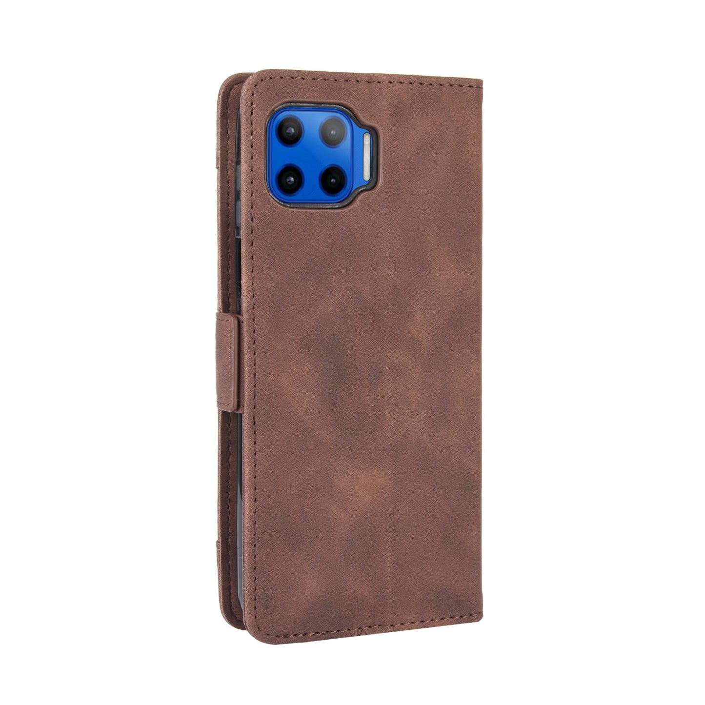 Wallet Stand Flip Leather Protective Case for Motorola Moto G 5G Plus