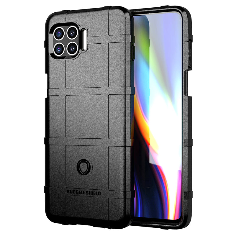 Anti-shock Square Grid Texture Thicken TPU Case for Motorola Moto G 5G Plus