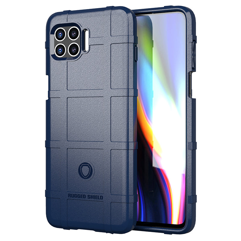 Anti-shock Square Grid Texture Thicken TPU Case for Motorola Moto G 5G Plus