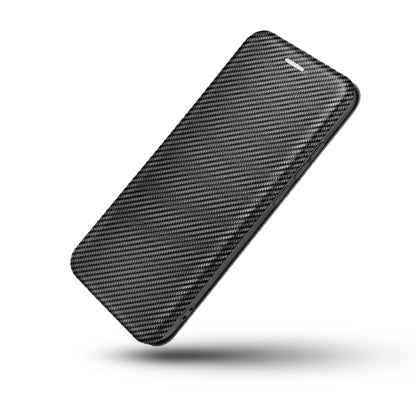 Auto-absorbed Carbon Fiber Texture Stand Leather Cover for Motorola Edge Plus