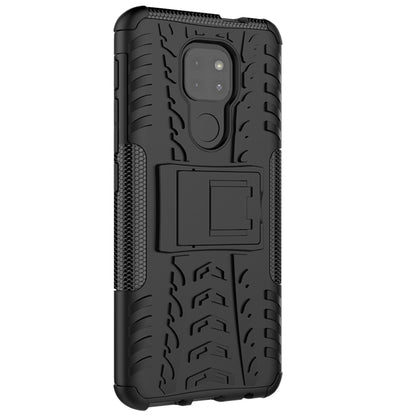 Anti-slip PC + TPU Combo Case with Kickstand for Motorola Moto G9 Play