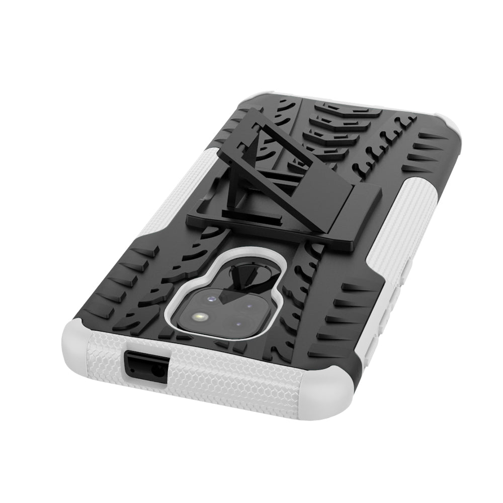 Anti-slip PC + TPU Combo Case with Kickstand for Motorola Moto G9 Play