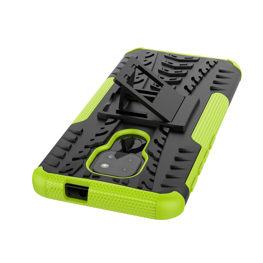 Anti-slip PC + TPU Combo Case with Kickstand for Motorola Moto G9 Play