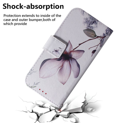 Pattern Printing Wallet Leather Phone Case for Motorola Moto G9 Plus