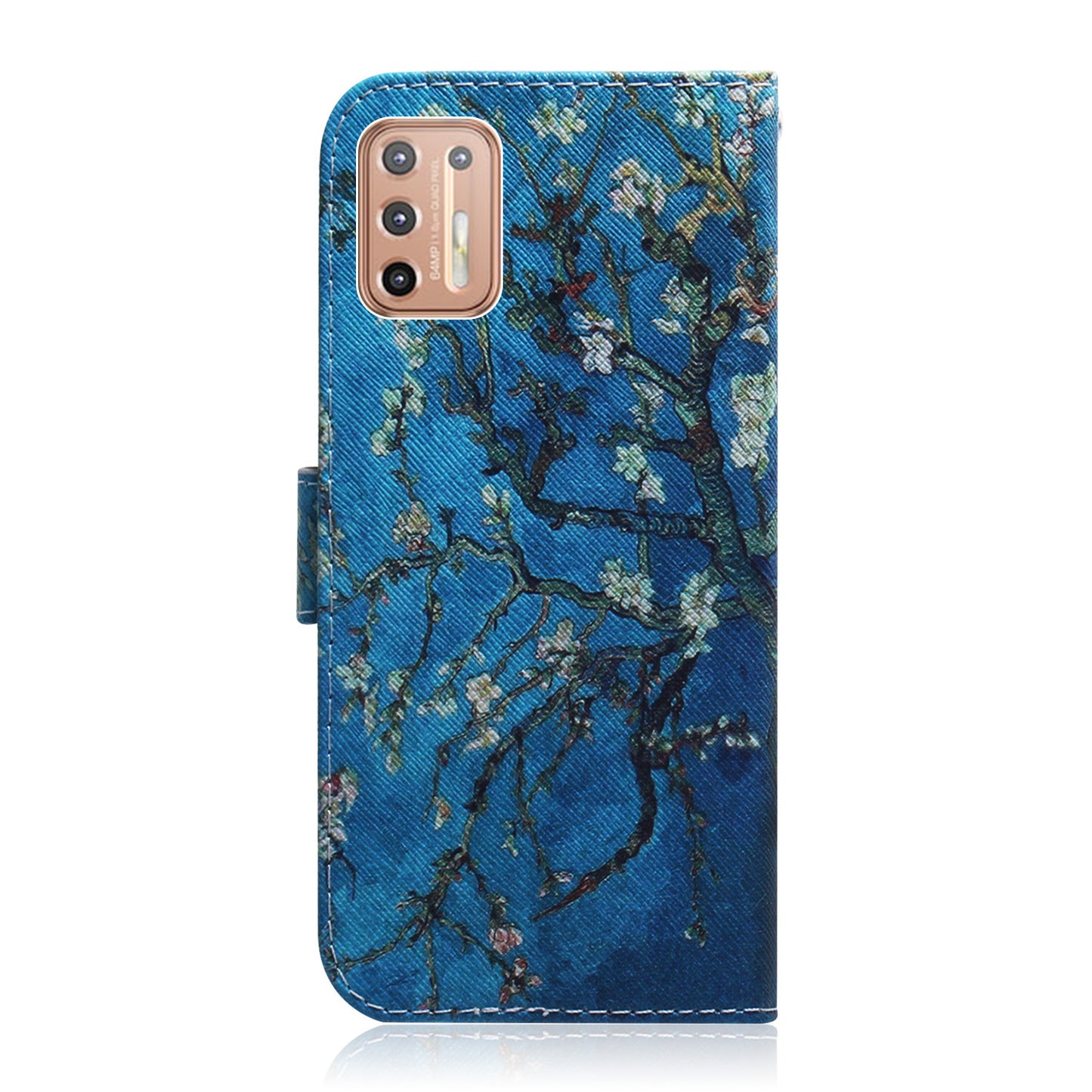 Pattern Printing Wallet Leather Phone Case for Motorola Moto G9 Plus