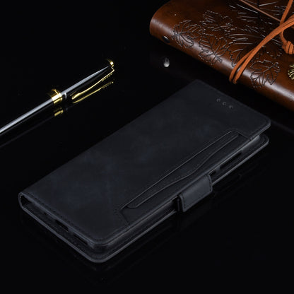 Draw-Out Card Slots Leather Wallet Phone Cover Shell for Motorola Moto G9 Plus