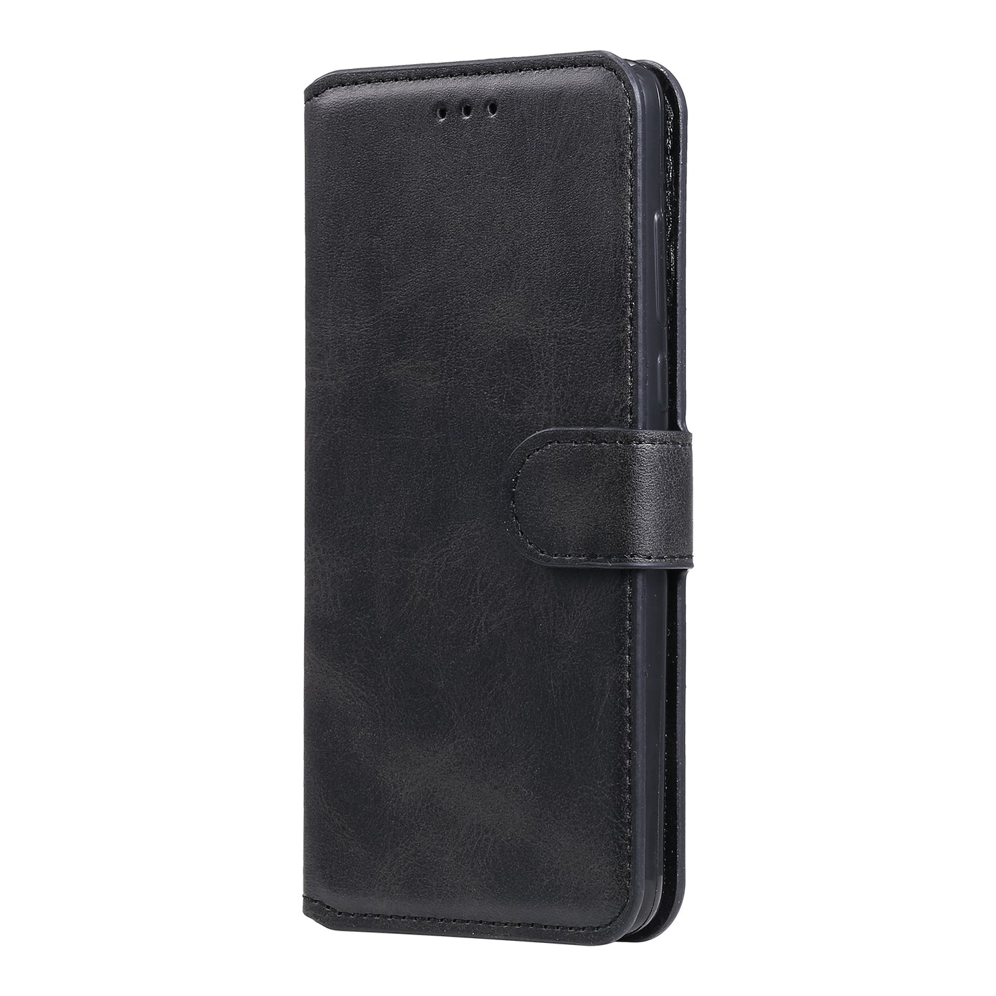 Classic Wallet Stand Flip Leather Phone Case for Motorola Moto G9 Play / Motorola Moto E7 Plus