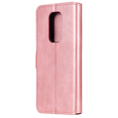 Classic Wallet Stand Flip Leather Phone Case for Motorola Moto G9 Play / Motorola Moto E7 Plus