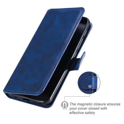 Classic Wallet Stand Flip Leather Phone Case for Motorola Moto G9 Play / Motorola Moto E7 Plus