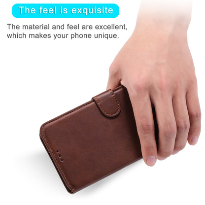 Classic Wallet Stand Flip Leather Phone Case for Motorola Moto G9 Play / Motorola Moto E7 Plus