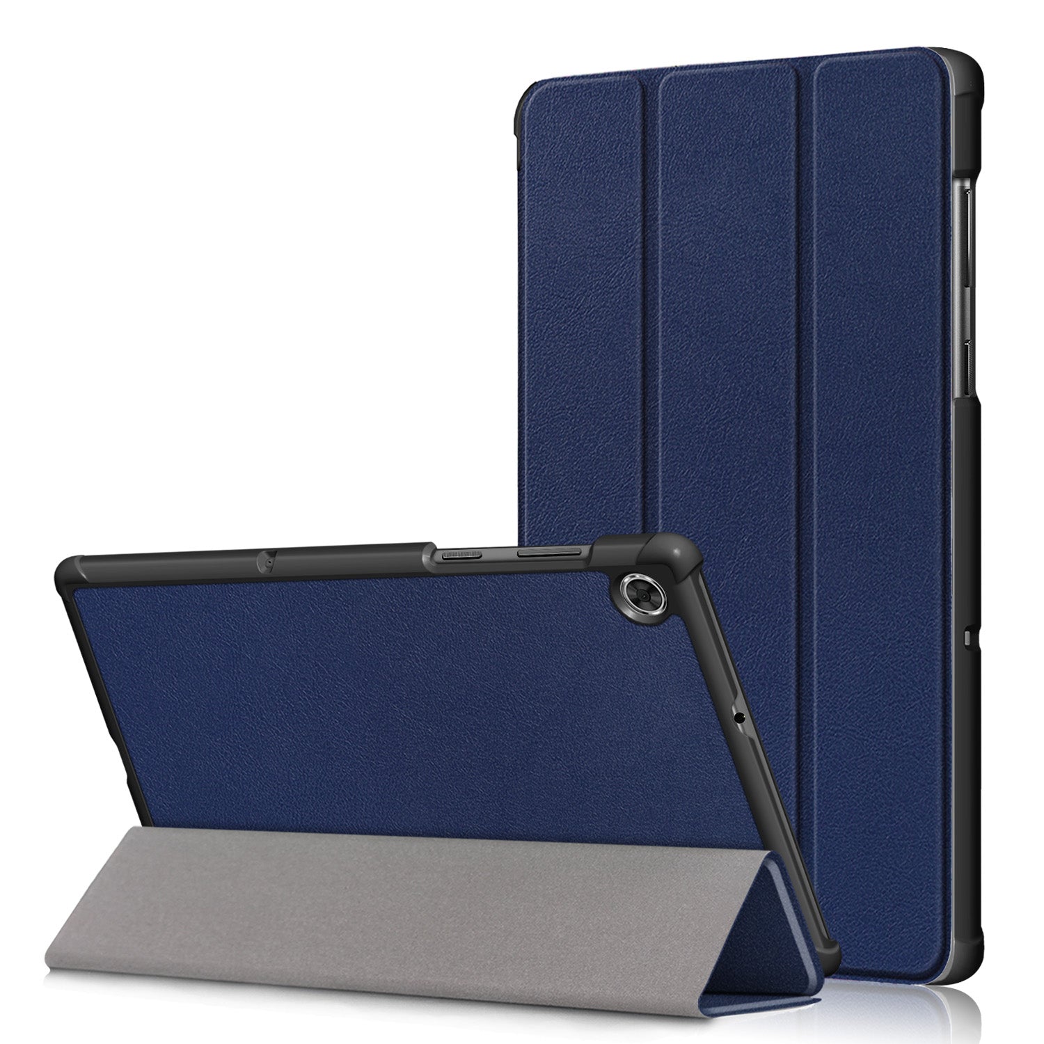 Tri-fold PU Leather Auto-wake/Sleep Smart Tablet Case for Lenovo Tab M10 HD Gen 2 TB-X306F / TB-X306X