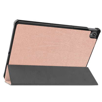 Tri-fold Leather Stand Tablet Case for Lenovo Tab P11 TB-J606F