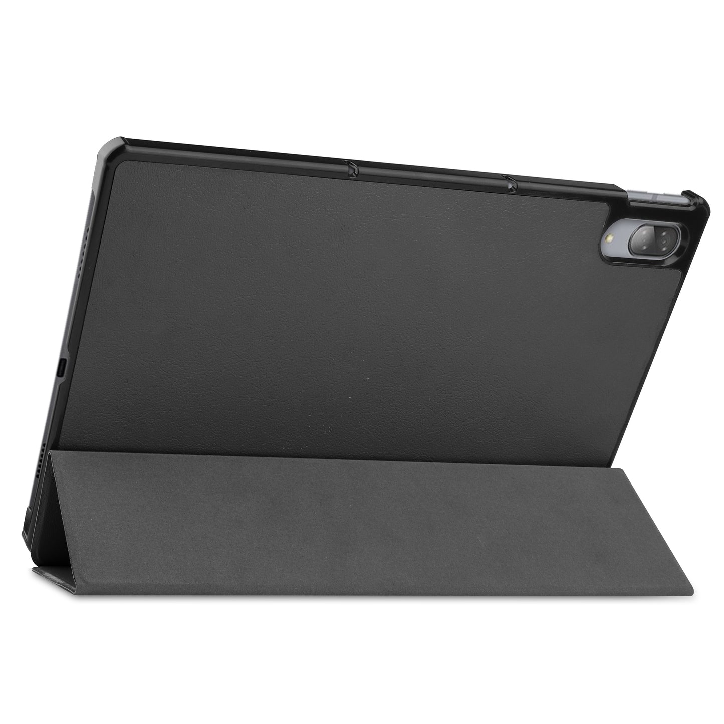 Stable Tri-fold Stand Leather Stand Tablet Case for Lenovo Tab P11 Pro TB-J706F