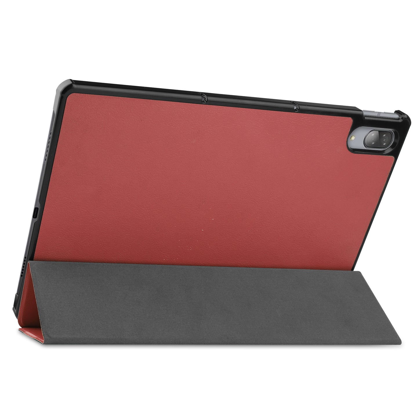 Stable Tri-fold Stand Leather Stand Tablet Case for Lenovo Tab P11 Pro TB-J706F