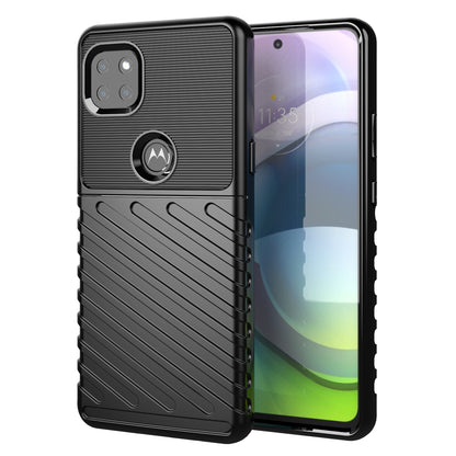 Thunder Series Twill Texture TPU Protection Case for Motorola Moto G 5G