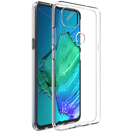 IMAK UX-5 Series Transparent Clear TPU Protective Phone Cover for Motorola Moto G 5G