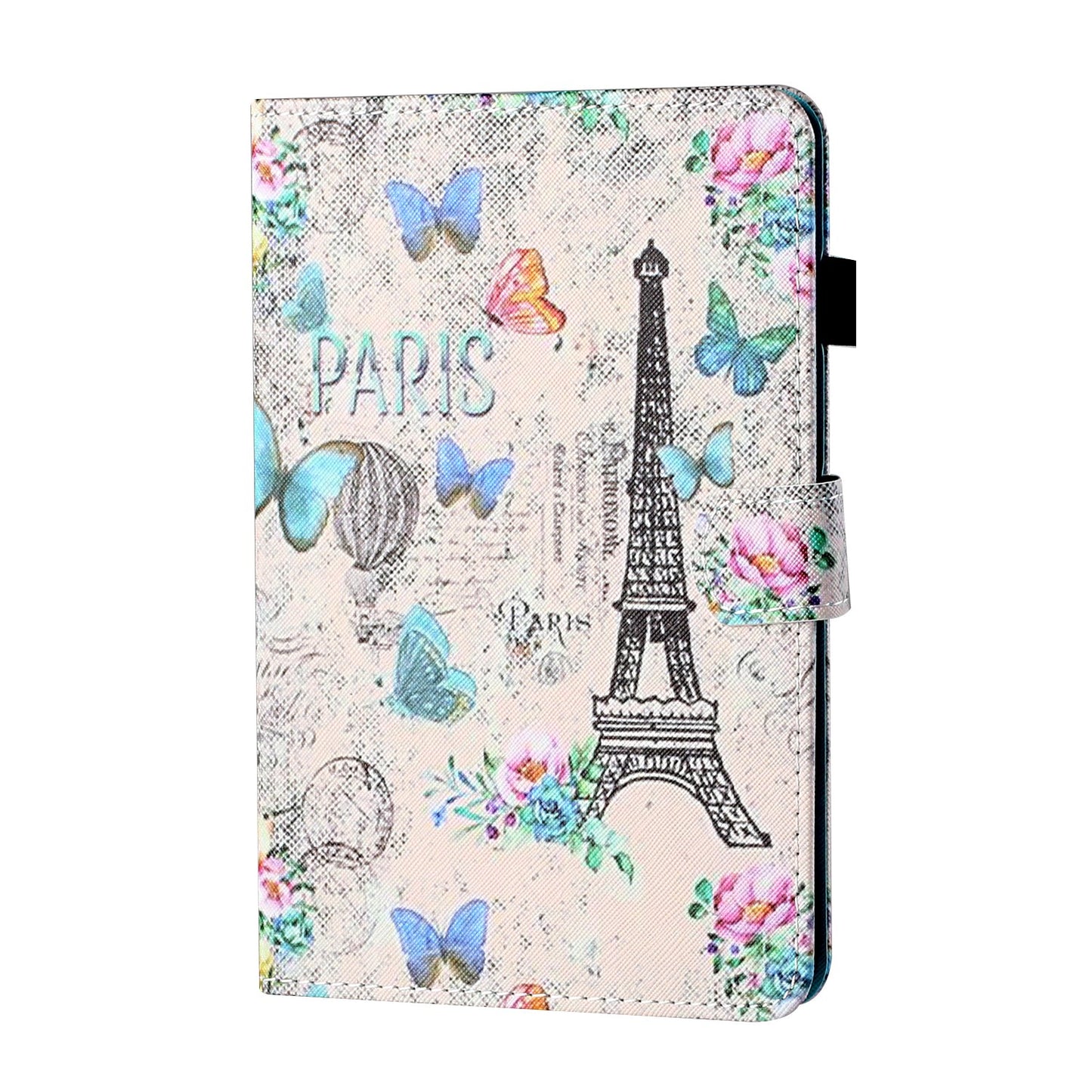 Card Holder Patterned Leather Stand Tablet Casing for Lenovo Tab M10 TB-X605F/X505F