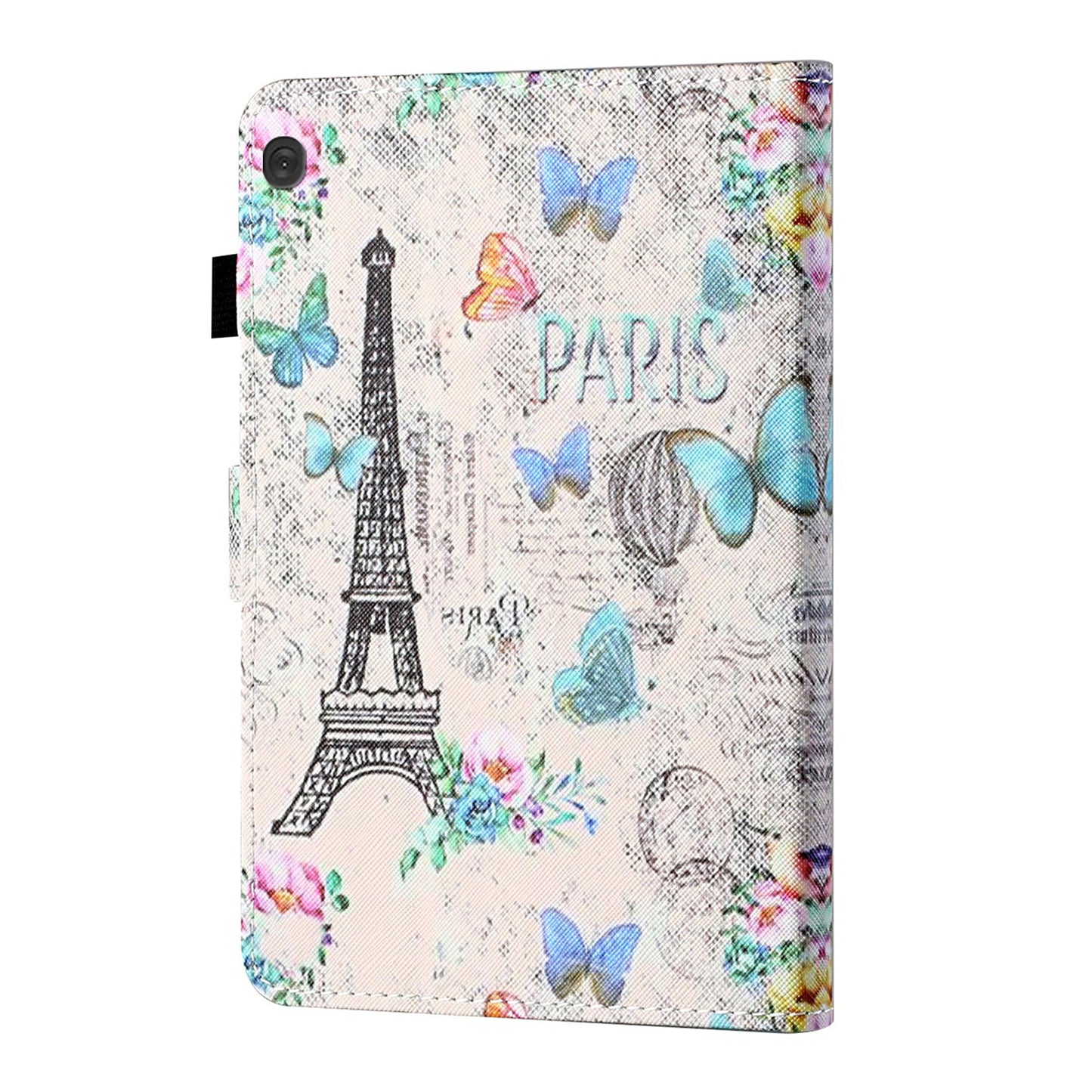 Card Holder Patterned Leather Stand Tablet Casing for Lenovo Tab M10 TB-X605F/X505F