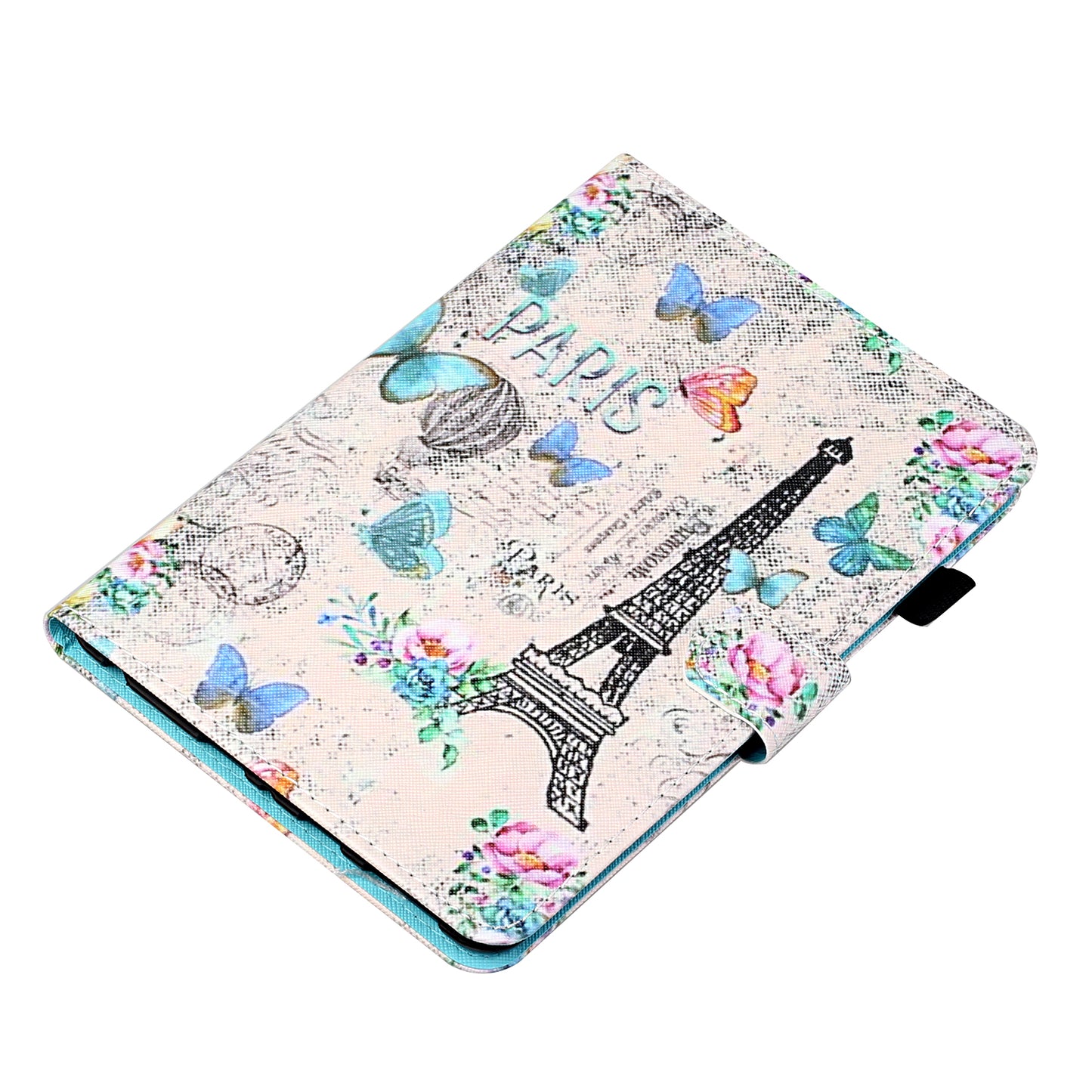 Card Holder Patterned Leather Stand Tablet Casing for Lenovo Tab M10 TB-X605F/X505F