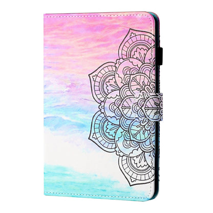 Card Holder Patterned Leather Stand Tablet Casing for Lenovo Tab M10 TB-X605F/X505F