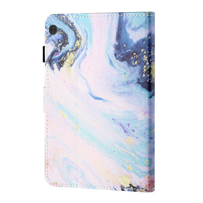 Card Holder Patterned Leather Stand Tablet Casing for Lenovo Tab M10 TB-X605F/X505F