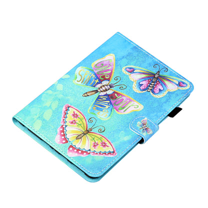 Card Holder Patterned Leather Stand Tablet Casing for Lenovo Tab M10 TB-X605F/X505F