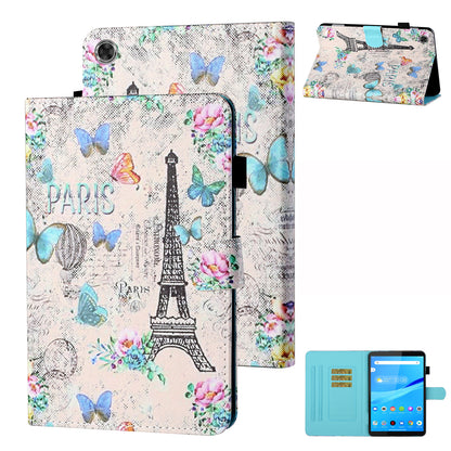 Stand Patterned Leather Card Holder Tablet Casing for Lenovo Tab M10 Plus X606F