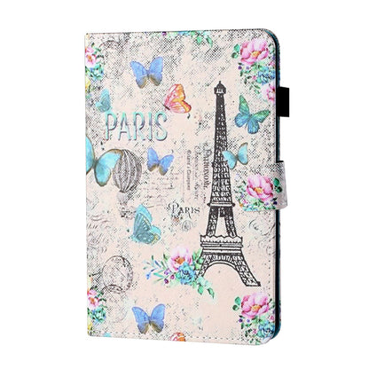 Auto Wake and Sleep Patterned Leather Card Holder Stand Tablet Casing for Lenovo Tab M10 HD Gen 2 TB-X306F / TB-X306X