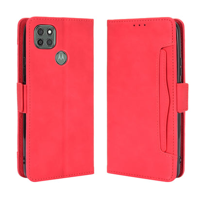 Multiple Card Slots Wallet Case Stand Leather Cover for Motorola Moto G9 Power