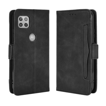 Multiple Card Slots Wallet Case Stand Leather Shell for Motorola Moto G 5G