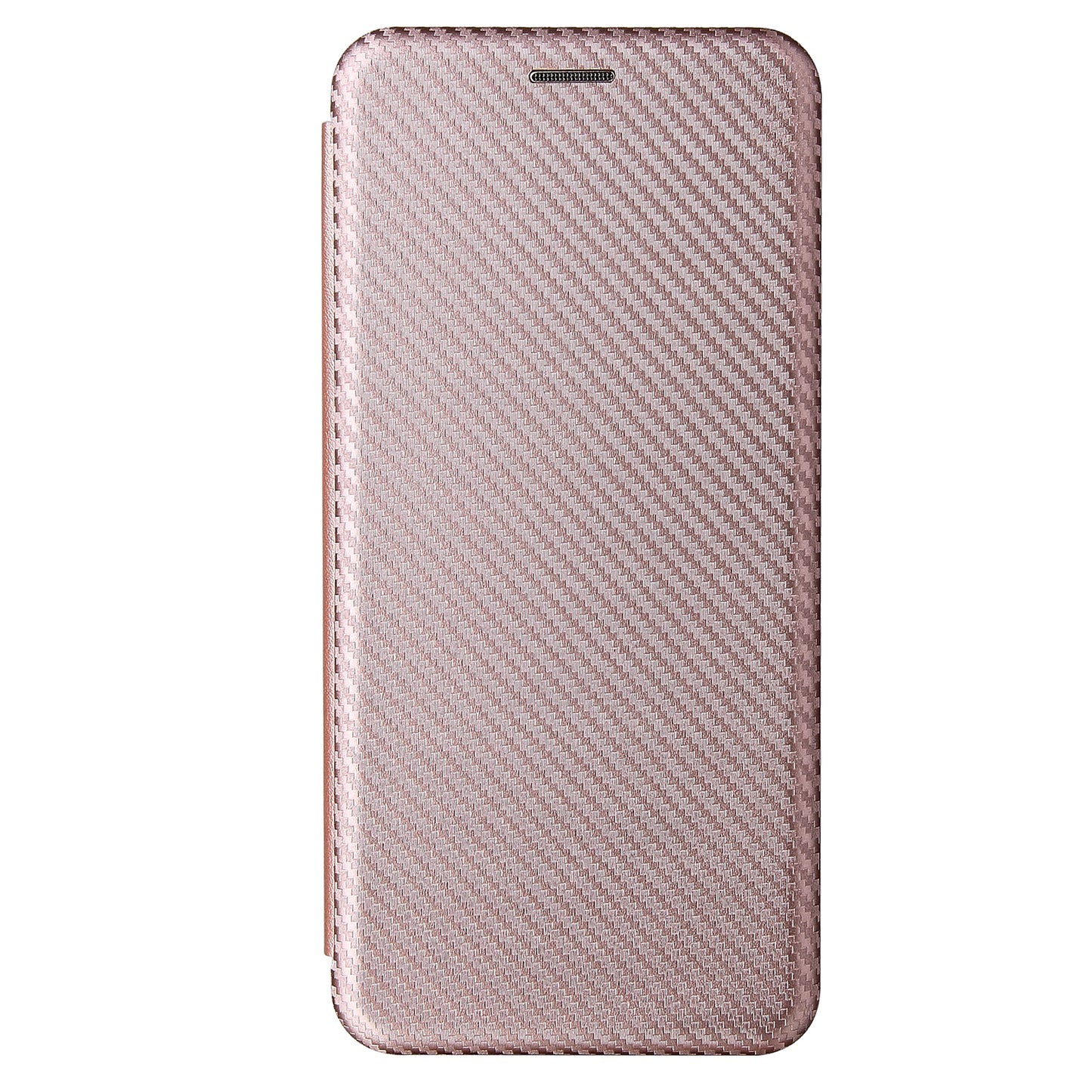 Auto-absorbed Carbon Fiber Leather Cover Case with Card Holder for Motorola Moto G 5G