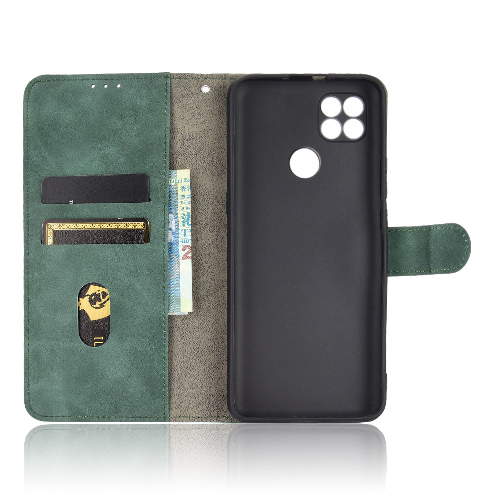 Delicate PU Leather Wallet Cell Phone Case for Motorola Moto G9 Power