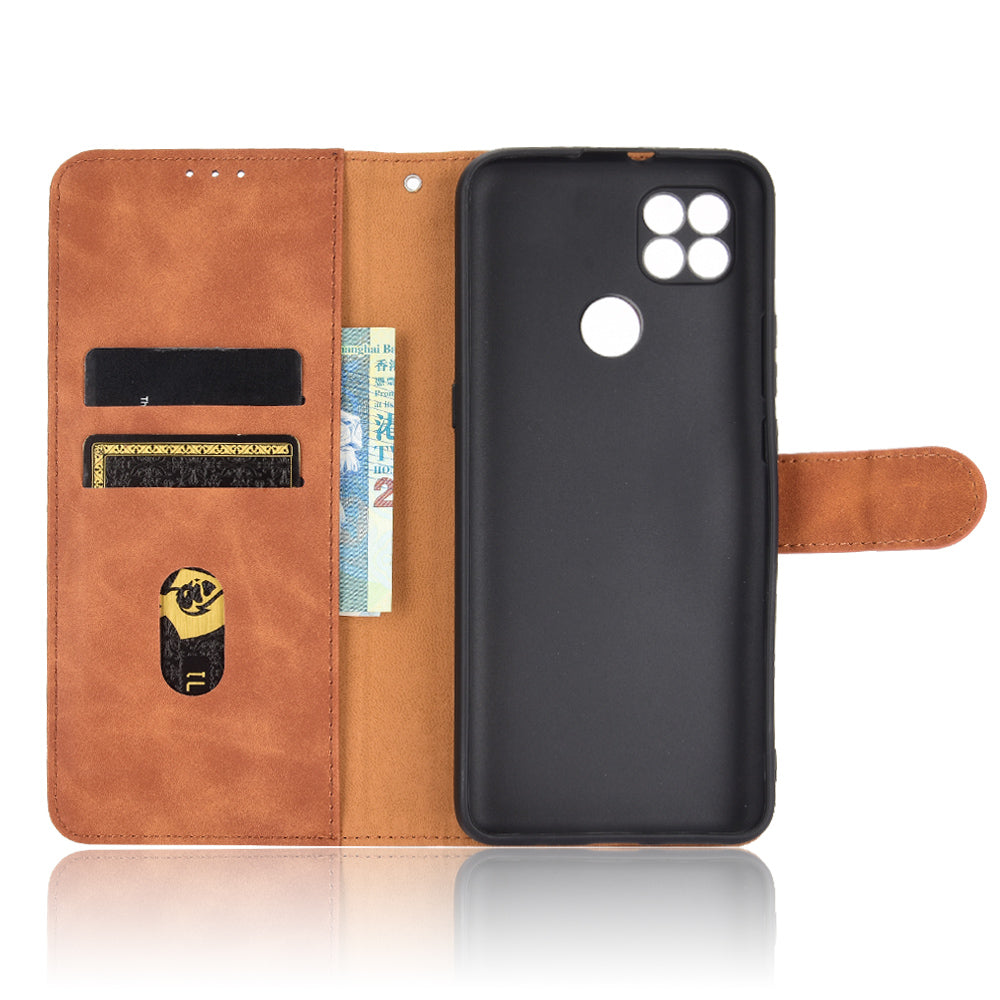 Delicate PU Leather Wallet Cell Phone Case for Motorola Moto G9 Power