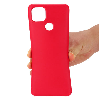 Liquid Silicone Phone Protective Case with Strap for Motorola Moto G9 Power