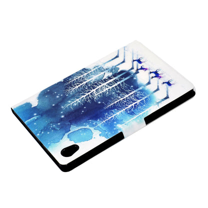 Pattern Printing Leather Stand Protector for Lenovo Tab M10 HD Gen 2 X306X Tablet Shell