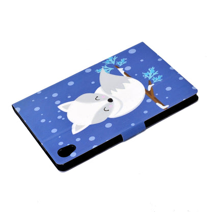 Pattern Printing Leather Stand Protector for Lenovo Tab M10 HD Gen 2 X306X Tablet Shell