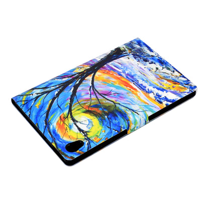 Pattern Printing Leather Stand Protector for Lenovo Tab M10 HD Gen 2 X306X Tablet Shell