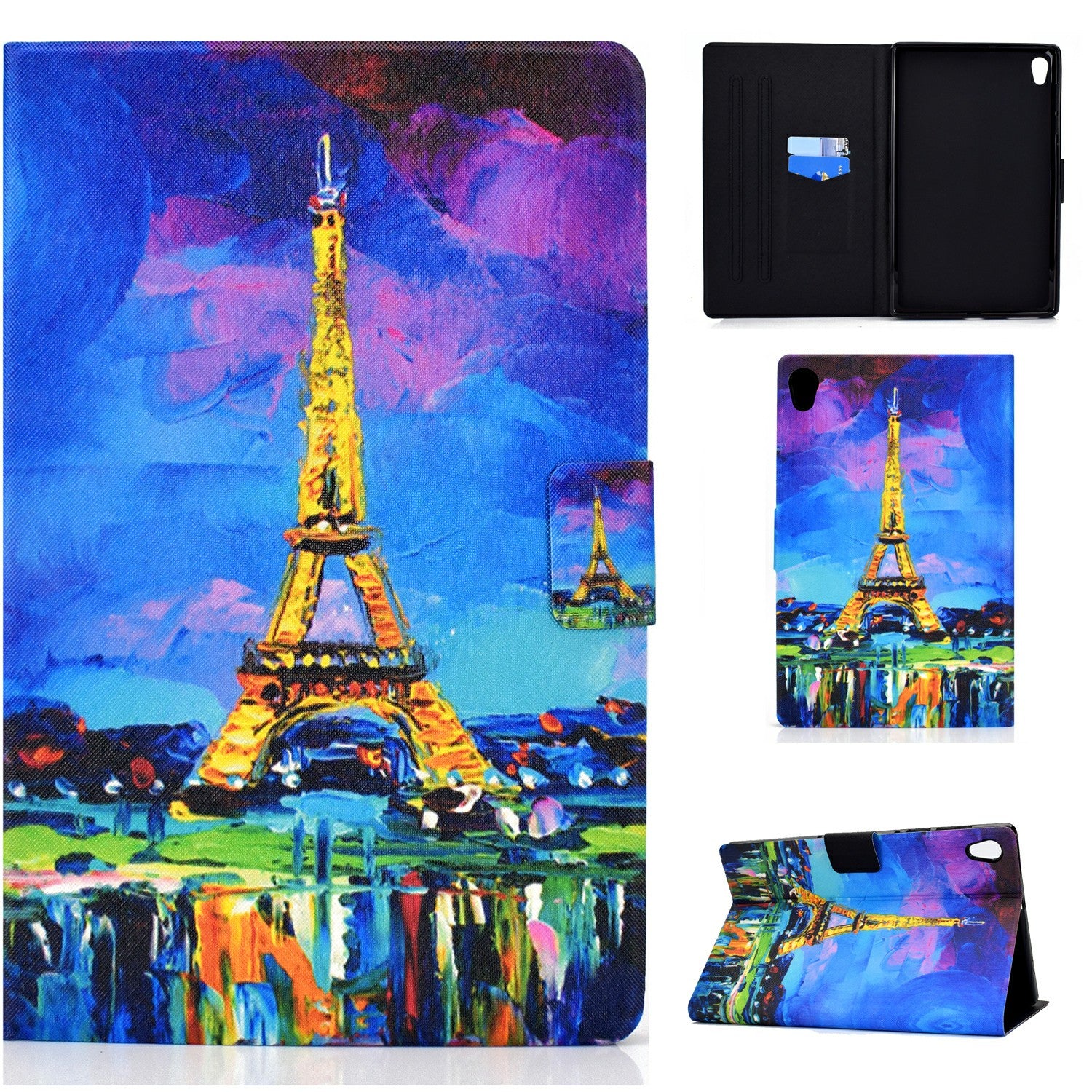 Pattern Printing Leather Stand Protector for Lenovo Tab M10 HD Gen 2 X306X Tablet Shell