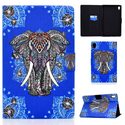 Pattern Printing Leather Stand Protector for Lenovo Tab M10 HD Gen 2 X306X Tablet Shell