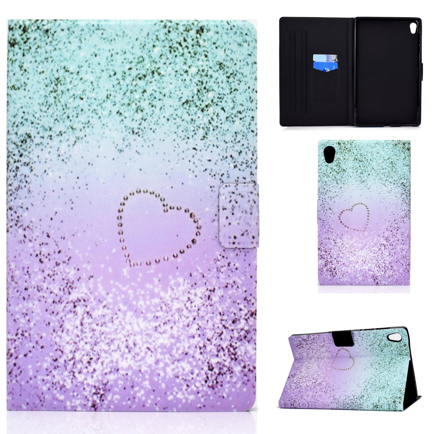 Pattern Printing Leather Stand Protector for Lenovo Tab M10 HD Gen 2 X306X Tablet Shell