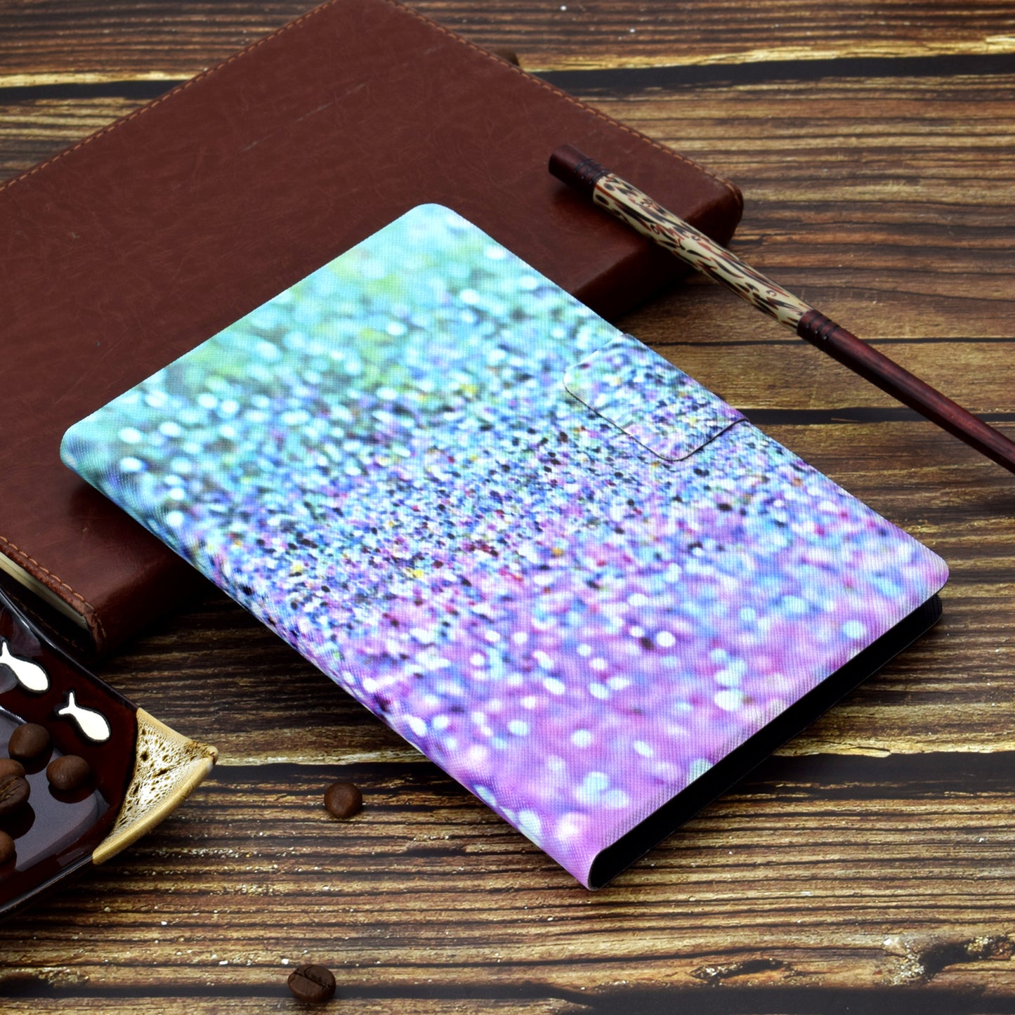 Pattern Printing Leather Stand Protector for Lenovo Tab M10 HD Gen 2 X306X Tablet Shell