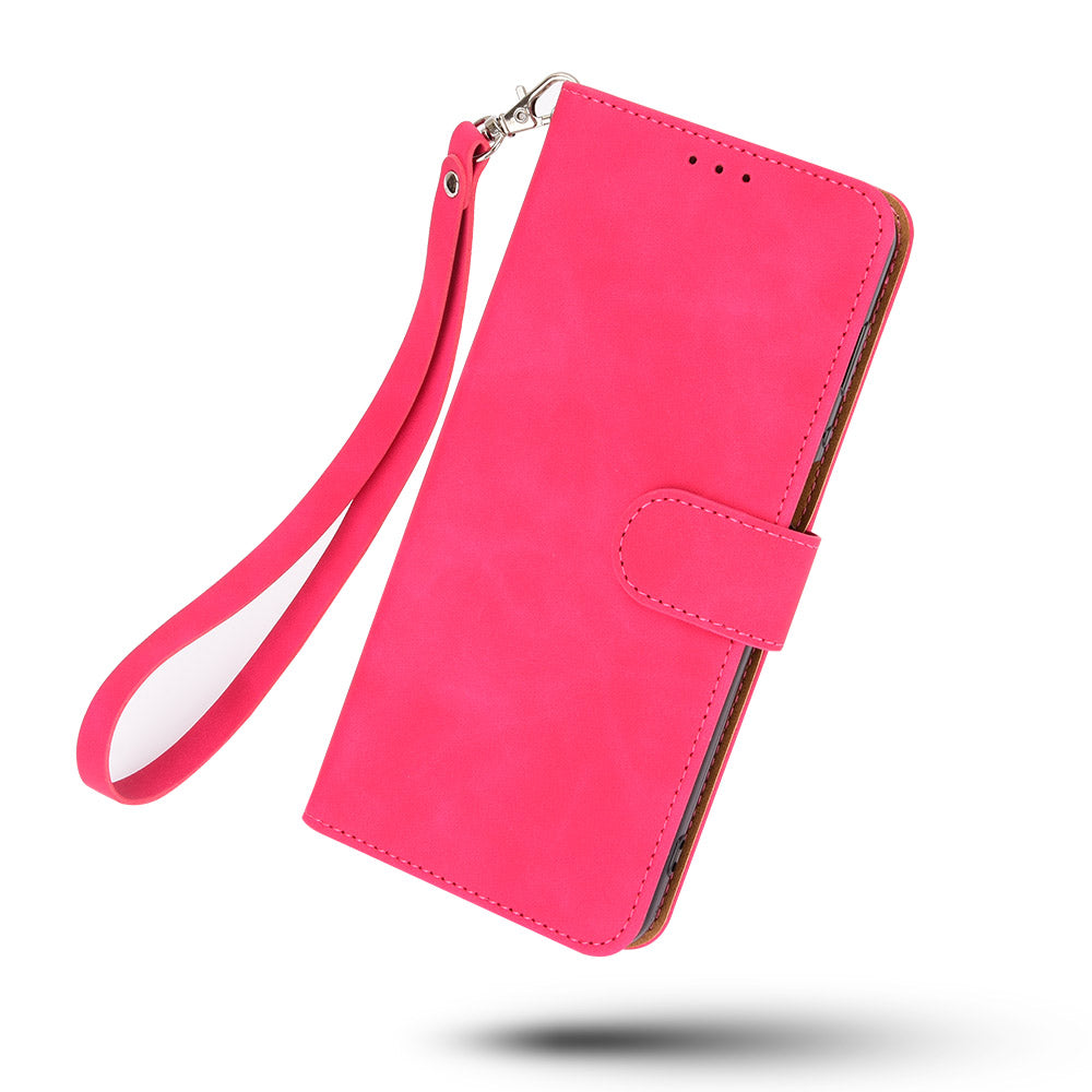 Delicate PU Leather Wallet Cell Phone Case for Motorola Moto E7