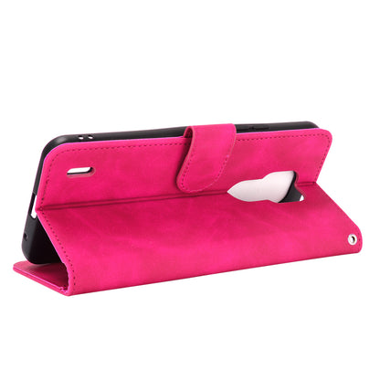 Delicate PU Leather Wallet Cell Phone Case for Motorola Moto E7