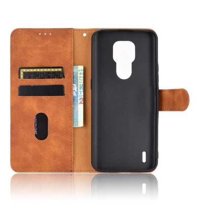 Delicate PU Leather Wallet Cell Phone Case for Motorola Moto E7