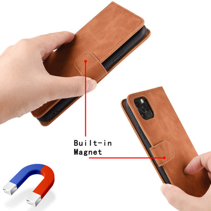 Delicate PU Leather Wallet Cell Phone Case for Motorola Moto E7